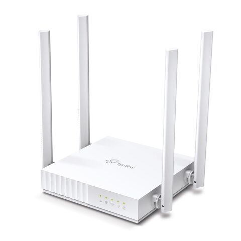TP LINK Archer C24 - AC750 Dual Band Wi-Fi Router, Multi Mode 3 in 1 تي بي لينك ارتشر راوتر واي فاي ثنائي النطاق متعدد الوضع 3 في 1