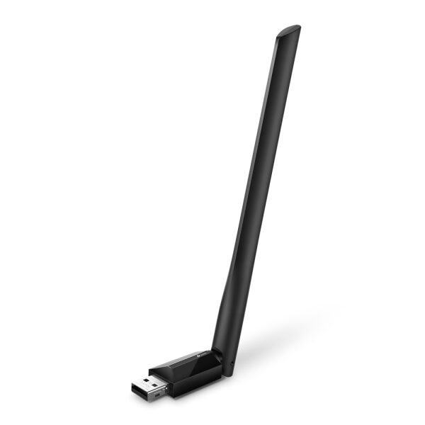 TP LINK Archer T2U Plus - AC600 High Gain Wireless Dual Band USB Adapter تي بي لينك آرتشر محول لاسلكي مزدوج النطاق