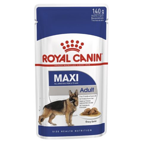 Royal Canin Dog Maxi Adult Pouch 140g طعام كلاب