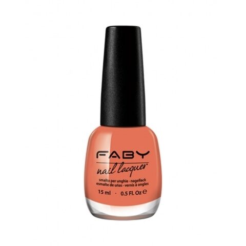 Faby Nail polish CORAL BEAUTY H015- طلاء أظافر