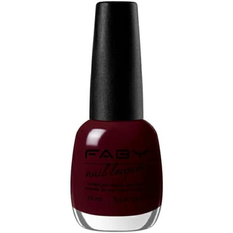 Faby Nail polish ROUGE FONCE P021- طلاء أظافر