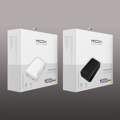 MIQIA Power Bank 10000mAh MD01 باور بانك 10000 ميللي أمبير