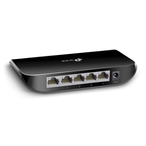 TP Link Desktop Switches 5-Port Unmanaged Gigabit Desktop Switch TL-SG1005D تي بي لينك موزع شبكات