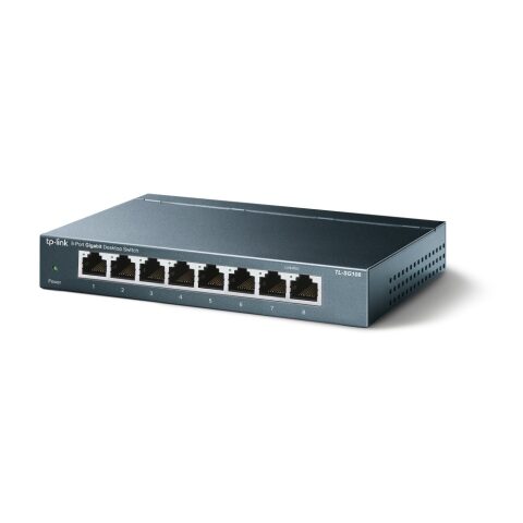 TP-Link 8 Port Gigabit Ethernet Network Switch TL-SG108 تي بي لينك موزع شبكات