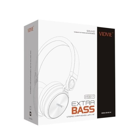 VIDVIE Stereo Headphone HS617 سماعات ستيريو للموبايل و التابلت