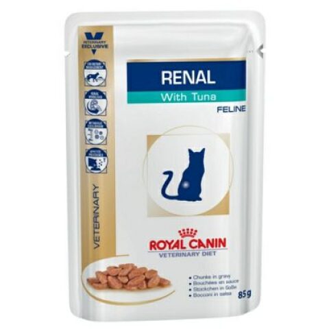 Royal Canin Renal Feline with Tuna 85G طعام قطط