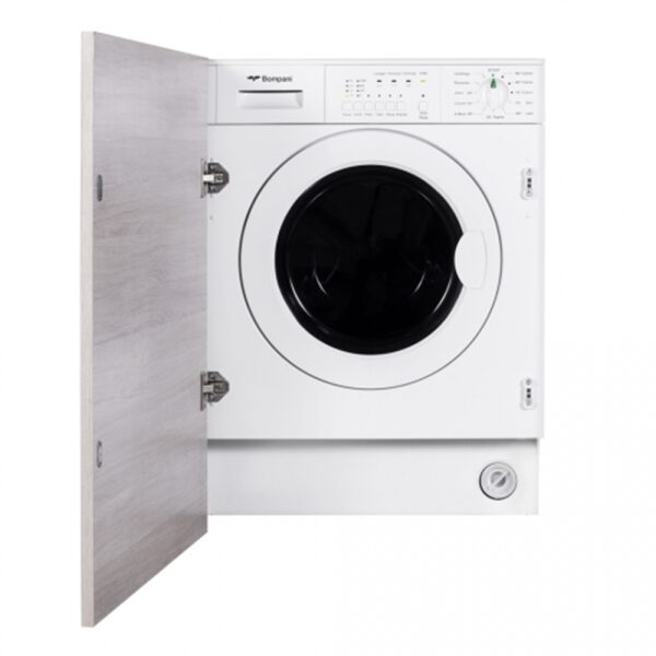 BOMPANI WASHING MACHINE Bult-in 8 kg BO05309/E بومباني غساله مع نشافه بلت ان 8 كيلو بلت ان