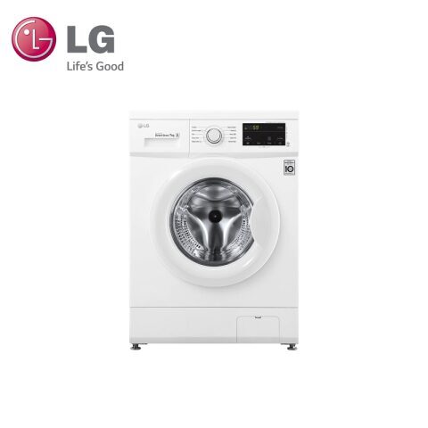 LG 7KG Washing Machine Touch Screen White FH2J3QDNP0.SBWPEL ال جي غسالة بسعة 7 كغ