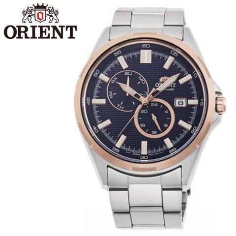 ORIENT Mechanical Sports Watch, Metal Strap - 42.6mm RA-AK0601L اورينت سبورت اتوماتيك للرجال ساعة ميكانيكية رياضية ، حزام معدني - 42.6 مم