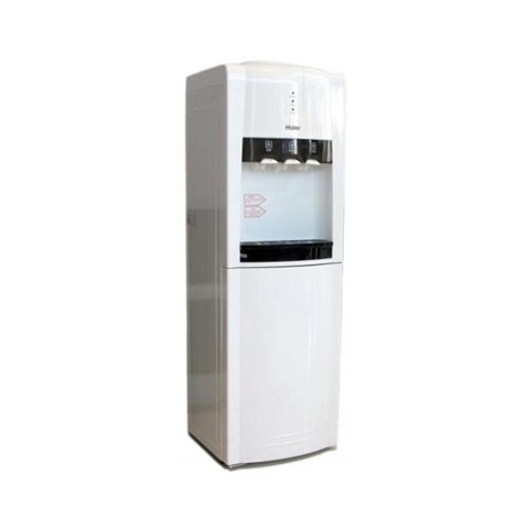 Haier Stand Water Cooler White HCWDM23W هاير كولر ماء 3 حنفيات لون ابيض