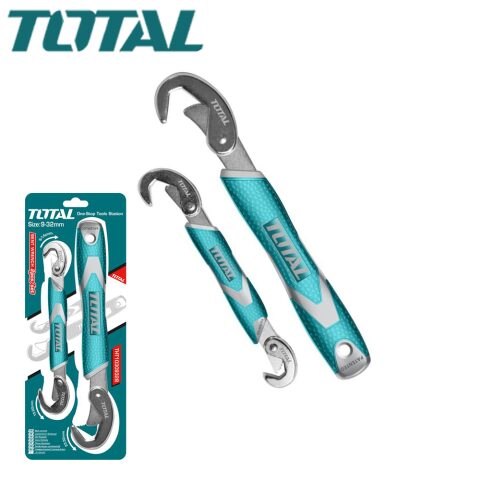 TOTAL BENT WRENCH 2PCS توتال طقم مفتاح قطعتين سحري