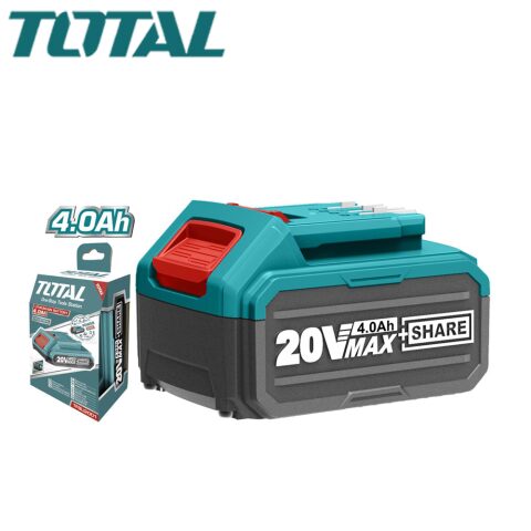 TOTAL Li-ion battery pack 20V 4.0Ah توتال بطارية ليثيوم