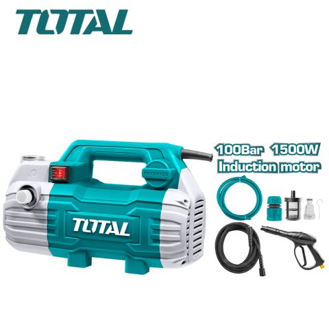 Total High pressure washer 100Bar 1500W توتال مضخة غسيل