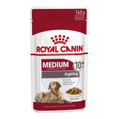 Royal Canin Dog Medium Ageing 10+ 140g طعام كلاب
