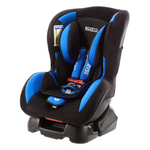 Sparco Child seat Black & Blue سباركو كرسي طفل اسود وازرق