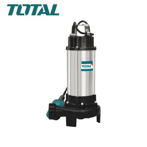 TOTAL Submersible sewage water pump توتال مضخة غاطسة 1 حصان ستانلس