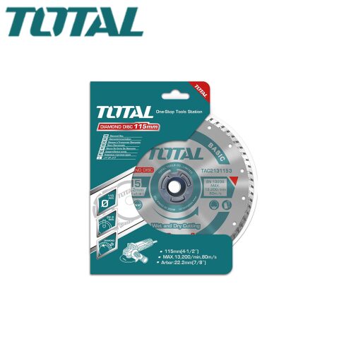 TOTAL Turbo diamond disc 115(4-1/2