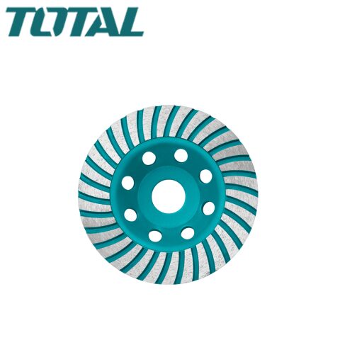 TOTAL SEGMENTED TURBO CUP GRINDING WHEEL 4.5 توتال براشة باطون