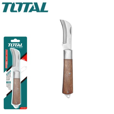 TOTAL POCKET KNIFE 198mm توتال سكين تطعيم أعوج