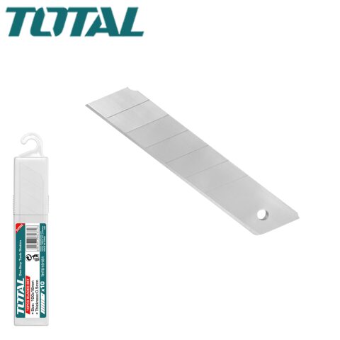 TOTAL 10pcs blades set 18mmx100mm توتال نسلات مشرط