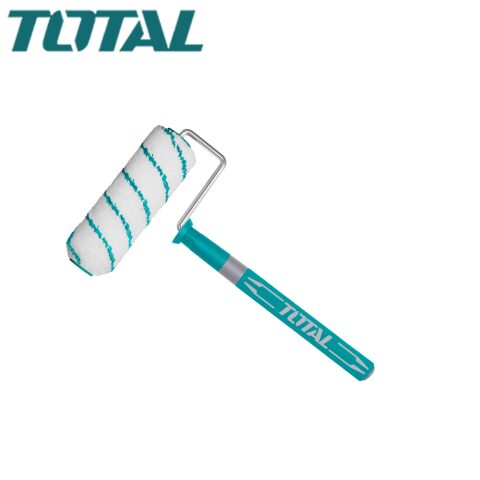 TOTAL Telescoping Cylinder brush توتال رول دهان 23 سم مع عصا تلسكوب 87 سم