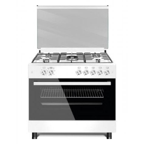 General Tec gaz 60*90 silver جنرال تيك فرن غاز 90*60 سلفر