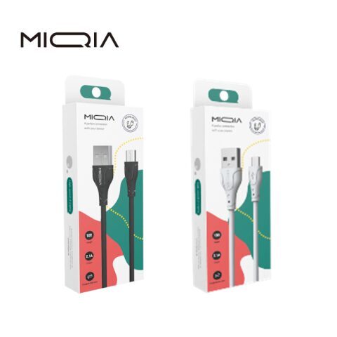 MIQIA Cable MC07 كابل شحن + نقل بيانات أيفون / مايكرو / تايب سي