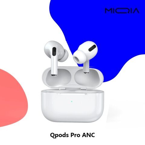 MIQIA Earphone Qpods Pro ANC Wireless سماعات لاسلكية جودة ستيريو