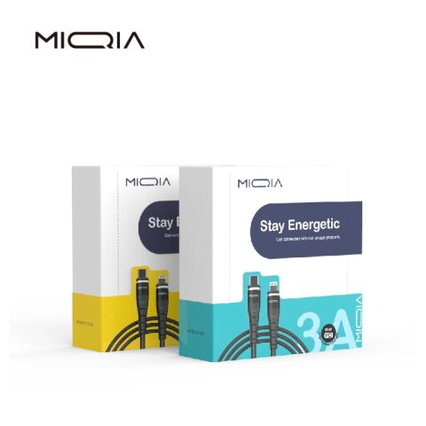 MIQIA Cable Type C to Type C MC16 كابل شحن + نقل بيانات تايب سي الى تايب سي