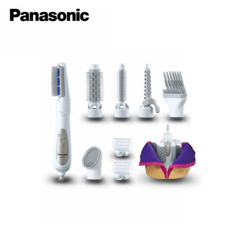 Panasonic Multifunction Hair Brush 650 Watts EH-KA81-W615 فرشاة الشعر باناسونيك متعددة الوظائف 650 واط أبيض