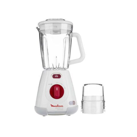 Moulinex LM237 Blender 1.6L, 600W خلاط مولينكس 600 واط 6 شفرات ستانلس ستيل