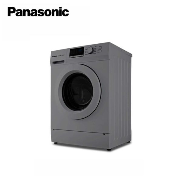 Panasonic Front Load Washer 8Kg Silver غسالة تحميل أمامي سعة 8 كجم