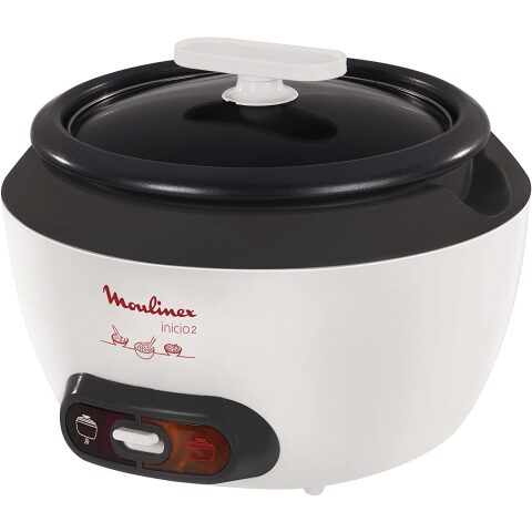 Moulinex Rice Cookers REF-MK156 1.8 Liter White طباخ أرز مولينكس 1.8 لتر 700 واط