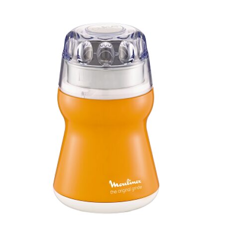 MOULINEX AR1100 Coffee Grinder 50G 180W – Orange مطحنة قهوة مولينكس 50 جرام 180 واط – برتقالي