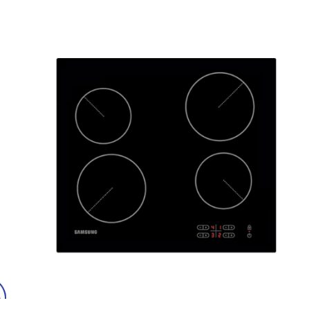 Samsung Electric Ceramic Hob with 4 burners C61R2AEE/XEU سامسونج غاز سيراميك كهربائي بـ 4 شعلات