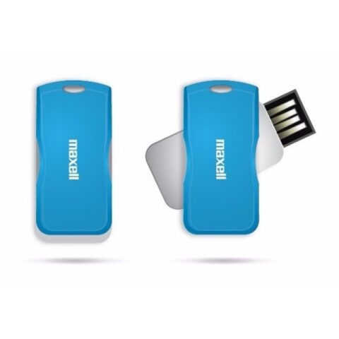 MAXELL usb swivel 32GB - blue فلاش