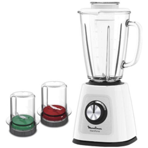 Moulinex LM423 Blender, 2Ltr, 2 Speed, 500W خلاط مولينكس 2 لتر ، سرعتين ، 500 واط