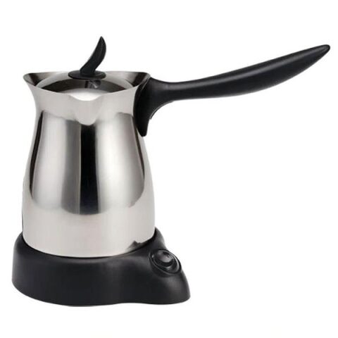 Matex Turkish Coffee Maker 850W 4Cups – Stainless Steel JLS-060 ماتكس غلاية قهوة 850 واط 4 اكواب – ستانلس ستيل