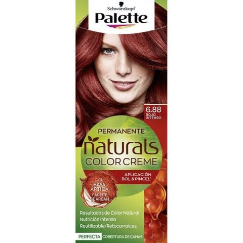 Shwarzkopf Palette Natural Colours شوارزكوف باليت صبغة شعر رقم6.88