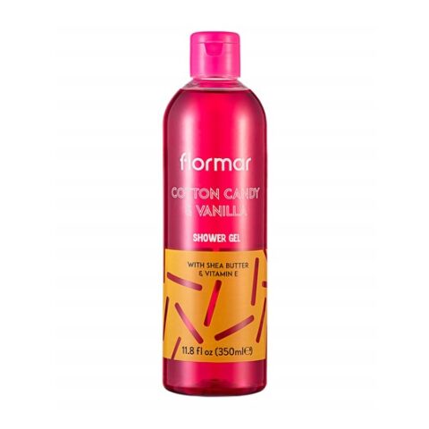 FLORMAR - شاور جل قطن كاندي وفانيليا - 350 مل