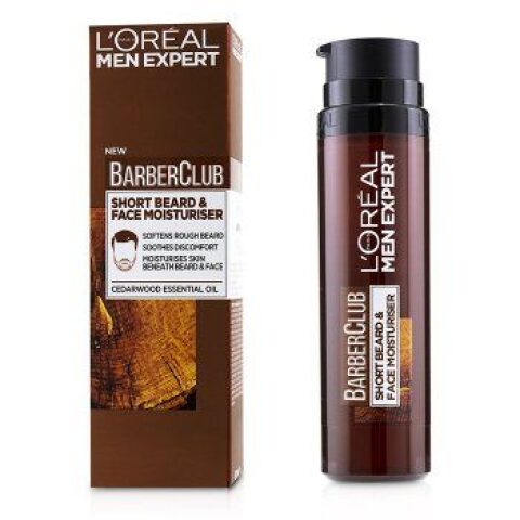 Loreal Men Expert Barber Club Short Beard & Face Moisturiser مرطب لوريال للرجال اكسبيرت باربر كلوب للحية القصيرة والوجه