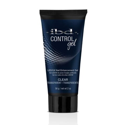 وصلات أظافر بولي جل لون شفاف ibd Control Gel Poly Gel Intense White Nail Extension