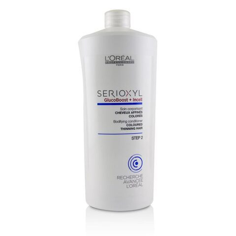 Loreal Serioxyl Bodifying Conditioner Coloured Hair Step 2 1000ml لوريال سيريوكسل بوديفاينج بلسم للشعر المصبوغ الخطوة 2 1000 مل