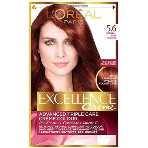LOREAL Excellence Hair Color 5.6 لوريال اكسيلانس صبغة شعر