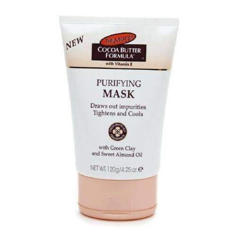 Palmers Purifying Mask with Green Clay and Sweet Almond Oil 120g بالمرز قناع منقي بالطين الأخضر وزيت اللوز الحلو 120 جرام