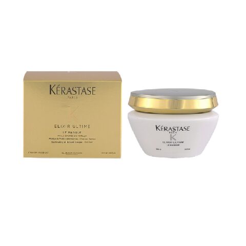 KERASTASE ELIXIR ULTIME LE MASQUE 200ML - HYDRATING MASK كيراستاس إليكسير أولتايم لو ماسك 200 مل - قناع ترطيب
