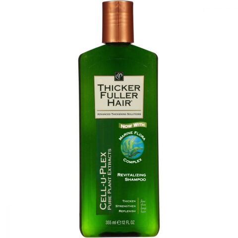 Thicker Fuller Hair Weightless Shampoo Cell-U-Plex 355ml شوارزكوف شامبو ثيكر ثكثيف الكفايين