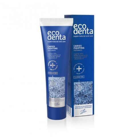 ECODENTA Caries Fighting Toothpaste, 100ml معجون أسنان مضاد للتسوس من إيكودينتا ، 100 مل
