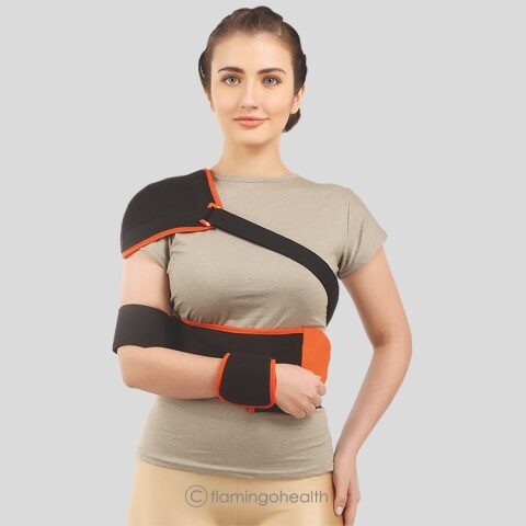 مثبت الكتف المرن- Elastic shoulder Immobilizer