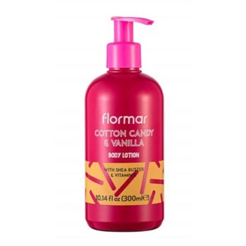 FLORMAR لوشن للجسم بالقطن والفانيليا - 300 مل
